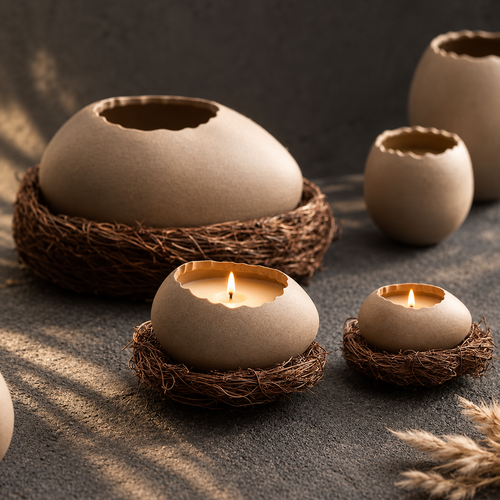 Self Love Eggshell Scented Candle