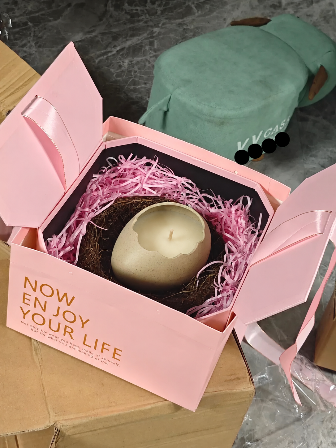 Candle making moment